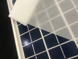 贊晨廠家直銷大方格光伏膜大量供應光伏膜環保黑色光伏膜